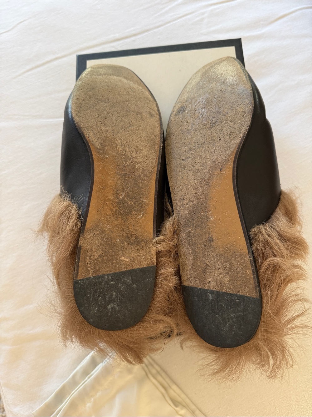 Gucci Princetown Mules size 40.5 black - Picture 5 of 6